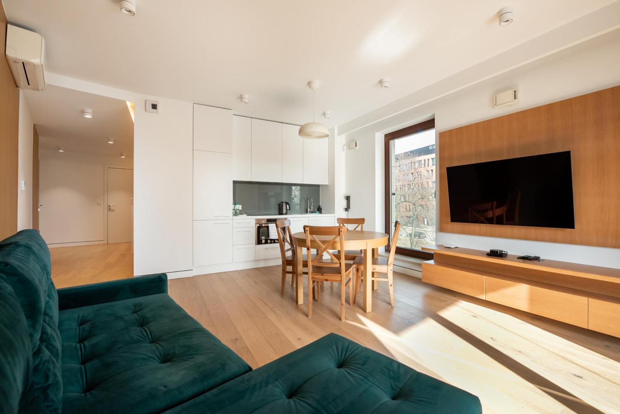 Solec Cristal Home Apartment Varsovia Exterior foto